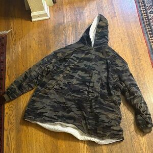 Cozy Camouflage Kids Pajama Robe